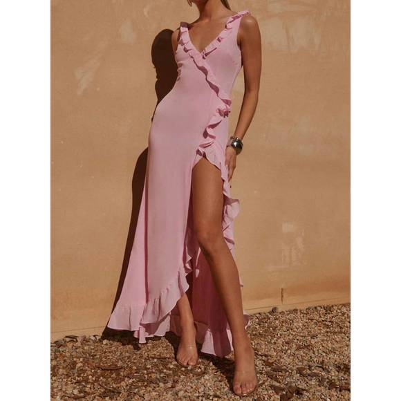 RUNAWAY THE LABEL Dresses & Skirts - NEW RUNAWAY THE LABEL suzannah maxi dress in rose